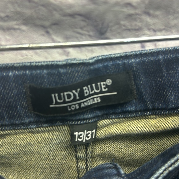 Judy Blue Denim Jean Jogger Style Size 13/31 - Picture 2 of 10